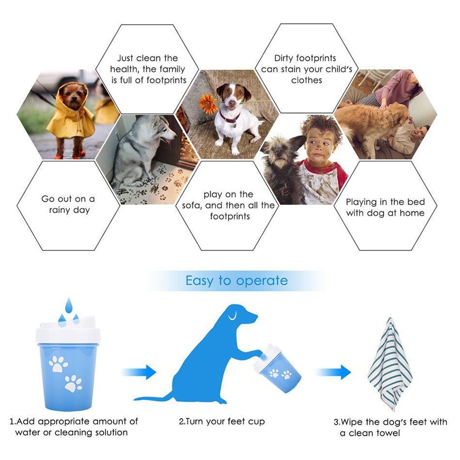 Dirty Dog Paw Cleaner - PetsandGadgets