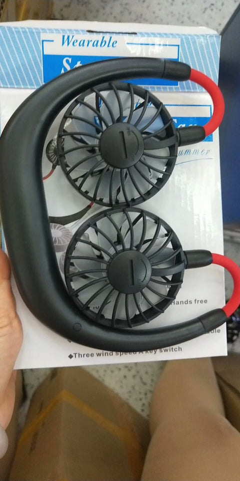 Lazy Neckband Fan - PetsandGadgets