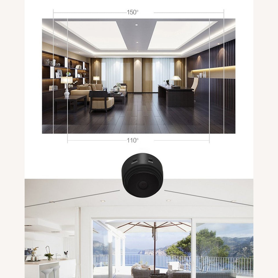 Mini Wifi Camera 1080P  Night Vision - PetsandGadgets