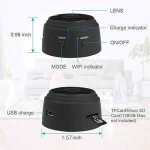 Mini Wifi Camera 1080P  Night Vision - PetsandGadgets