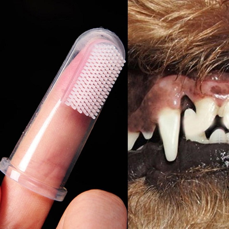 Pet Finger Toothbrush - PetsandGadgets