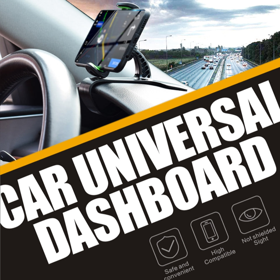 Dashboard Clip Mount Car Phone Holder - PetsandGadgets