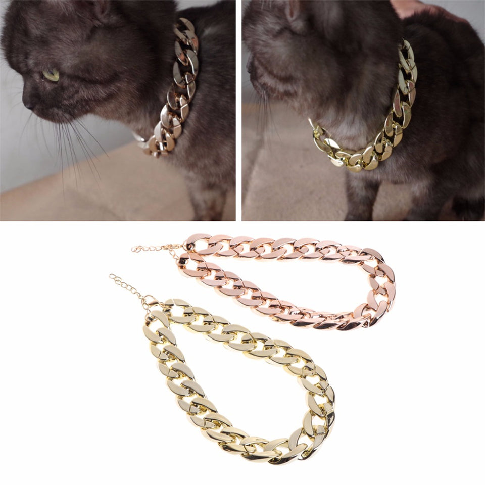 Cuban Link pets collar - PetsandGadgets