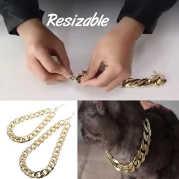 Cuban Link pets collar - PetsandGadgets