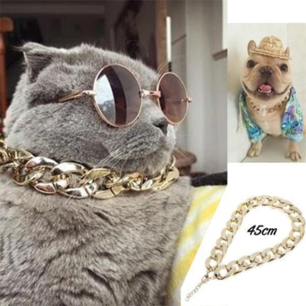 Cuban Link pets collar - PetsandGadgets