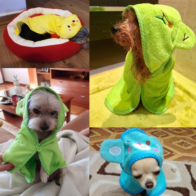 Cute Dog Bathrobe - PetsandGadgets