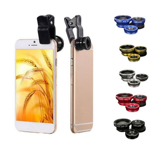 3 in 1 Mobile Phone Lenses - PetsandGadgets