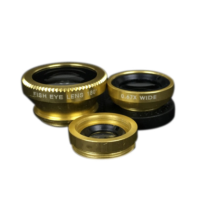 3 in 1 Mobile Phone Lenses - PetsandGadgets