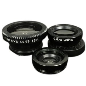 3 in 1 Mobile Phone Lenses - PetsandGadgets