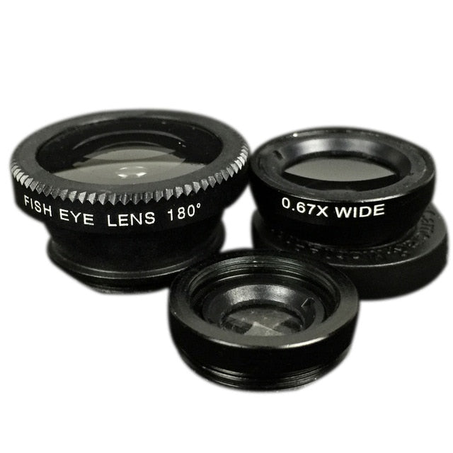3 in 1 Mobile Phone Lenses - PetsandGadgets