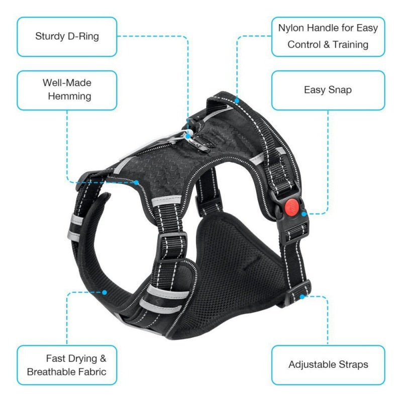 No-pull Dog Harness - PetsandGadgets