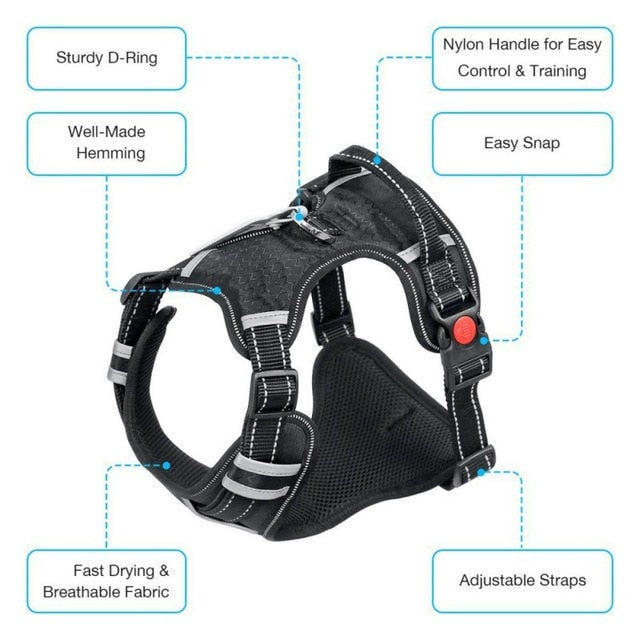 No-pull Dog Harness - PetsandGadgets